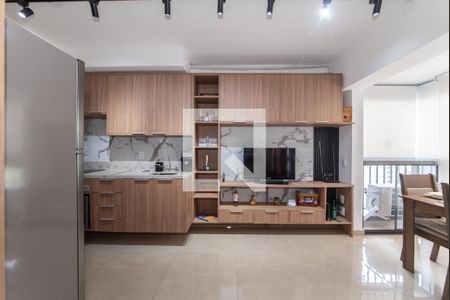 Sala de apartamento para alugar com 1 quarto, 29m² em Brooklin Paulista, São Paulo