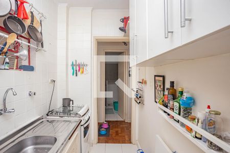 Cozinha de apartamento para alugar com 1 quarto, 50m² em Paraiso, São Paulo