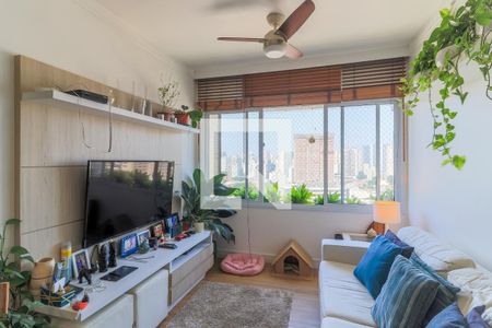 Sala de TV de apartamento para alugar com 3 quartos, 75m² em Cidade Monções, São Paulo