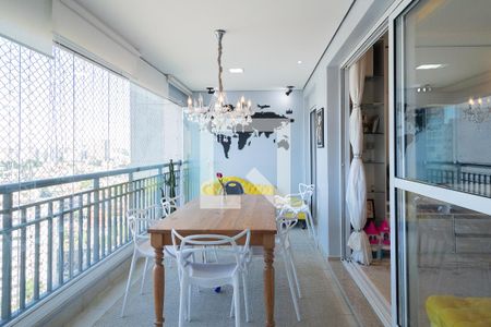 Sacada  de apartamento à venda com 3 quartos, 118m² em Baeta Neves, São Bernardo do Campo