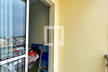 Varanda da Sala de apartamento à venda com 1 quarto, 44m² em Jardim Dourado, Guarulhos