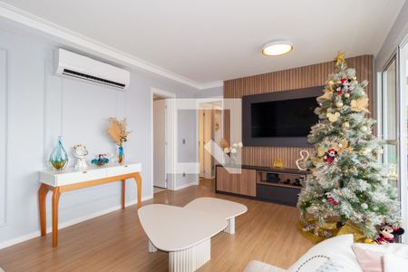 Sala de apartamento à venda com 3 quartos, 105m² em Brás, São Paulo