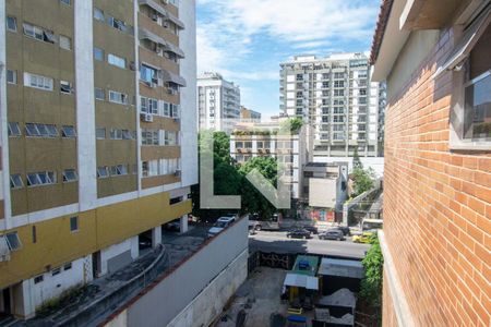 Vista da sacada de apartamento à venda com 2 quartos, 76m² em Jardim Botânico, Rio de Janeiro