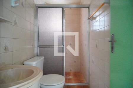 Banheiro de apartamento para alugar com 1 quarto, 43m² em Vila Rosa, Novo Hamburgo
