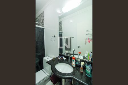 Banheiro da Suíte 1 de casa de condomínio para alugar com 3 quartos, 170m² em Mooca, São Paulo