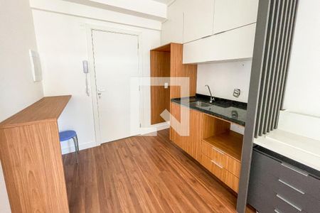 Cozinha de kitnet/studio para alugar com 1 quarto, 29m² em Sumaré, São Paulo