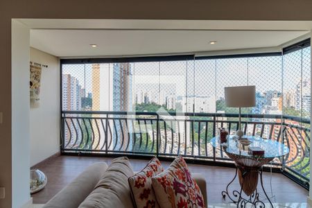 Varanda de apartamento à venda com 3 quartos, 160m² em Vila Andrade, São Paulo