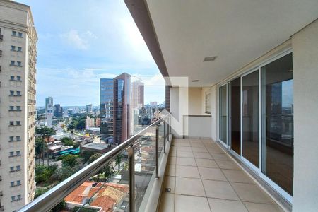 Varanda da Sala de apartamento à venda com 2 quartos, 128m² em Cambuí, Campinas