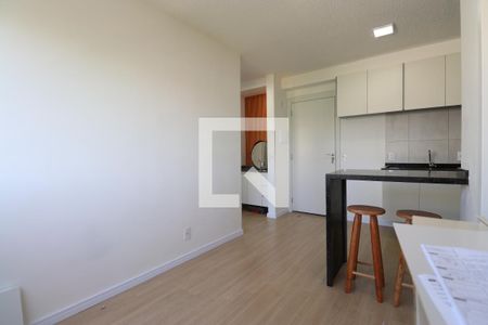 Sala/ Cozinha  de apartamento para alugar com 2 quartos, 35m² em Várzea da Barra Funda, São Paulo