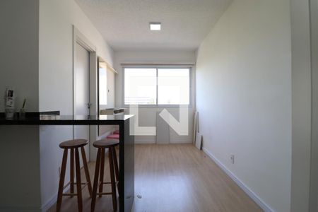 Sala/ Cozinha  de apartamento para alugar com 2 quartos, 35m² em Várzea da Barra Funda, São Paulo