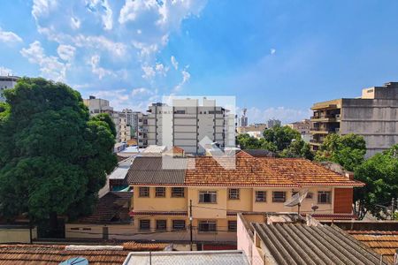 Varanda da Sala vista de apartamento à venda com 1 quarto, 52m² em Riachuelo, Rio de Janeiro
