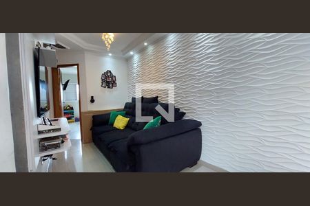 Sala de apartamento à venda com 2 quartos, 126m² em Parque das Nações, Santo André