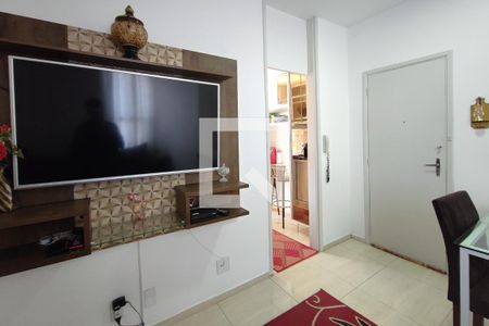 Sala de apartamento à venda com 2 quartos, 56m² em Jardim São Vicente, Campinas