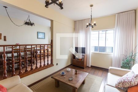 Sala 1 de apartamento à venda com 4 quartos, 140m² em Carmo, Belo Horizonte