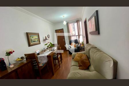 Sala de apartamento à venda com 3 quartos, 70m² em Buritis, Belo Horizonte