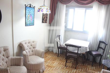 Sala de apartamento para alugar com 1 quarto, 58m² em Itararé, São Vicente