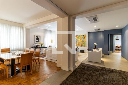Sala de apartamento para alugar com 3 quartos, 200m² em Higienópolis, São Paulo