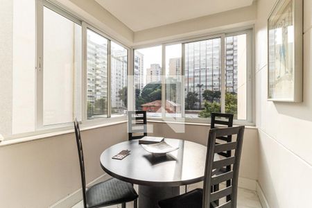 Varanda da Sala de apartamento para alugar com 3 quartos, 200m² em Higienópolis, São Paulo