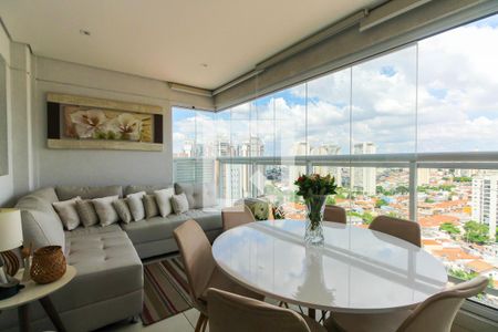 Varanda gourmet de apartamento à venda com 3 quartos, 90m² em Tatuapé, São Paulo
