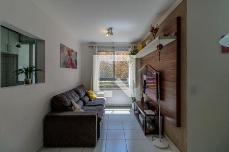 Sala de apartamento à venda com 2 quartos, 50m² em Fazenda Morumbi, São Paulo