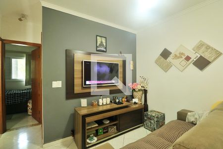 Sala de apartamento à venda com 2 quartos, 69m² em Vila Príncipe de Gales, Santo André