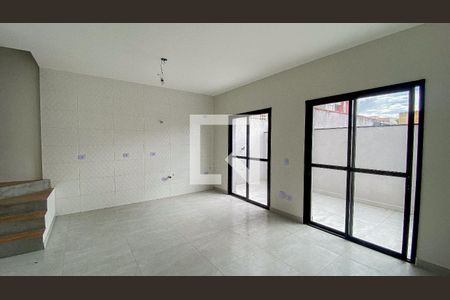 Casa de condomínio à venda com 100m², 2 quartos e 2 vagasSala - Sala de Jantar - Cozinha