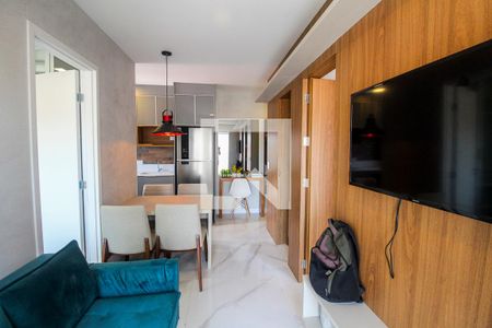 Sala/Cozinha de apartamento à venda com 2 quartos, 41m² em Parque da Vila Prudente, São Paulo