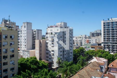Vista da sala de apartamento à venda com 2 quartos, 59m² em Cidade Baixa, Porto Alegre