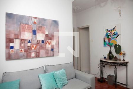 Sala de Estar de apartamento à venda com 2 quartos, 75m² em Rio Branco, Porto Alegre