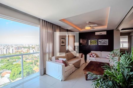 Sala de apartamento à venda com 2 quartos, 79m² em Boa Vista, Porto Alegre