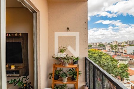 Varanda Sala de apartamento à venda com 2 quartos, 56m² em Vila Santa Catarina, São Paulo