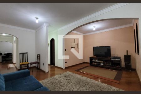 Sala de casa à venda com 4 quartos, 110m² em Vila Cecília Maria, Santo André