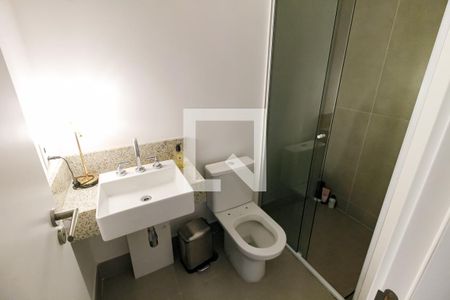 Banheiro Corredor de apartamento à venda com 1 quarto, 84m² em Cidade Jardim, São Paulo