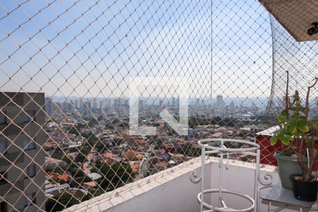 Varanda da Sala de apartamento à venda com 3 quartos, 100m² em Oswaldo Cruz, São Caetano do Sul