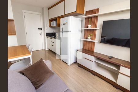 Sala/Cozinha de apartamento para alugar com 2 quartos, 35m² em Brás, São Paulo