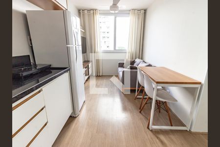 Sala/Cozinha de apartamento para alugar com 2 quartos, 35m² em Brás, São Paulo