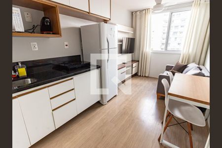 Sala/Cozinha de apartamento para alugar com 2 quartos, 35m² em Brás, São Paulo