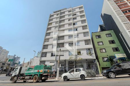 Fachada de apartamento à venda com 1 quarto, 45m² em Bela Vista, São Paulo