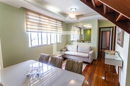Sala 1 de apartamento à venda com 4 quartos, 188m² em União, Belo Horizonte