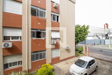 Quarto vista de apartamento à venda com 1 quarto, 50m² em Passo da Areia, Porto Alegre