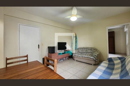 Sala de apartamento para alugar com 2 quartos, 78m² em Pompéia, Santos