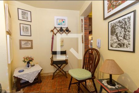 Sala de Leitura de casa de condomínio à venda com 3 quartos, 208m² em Tristeza, Porto Alegre