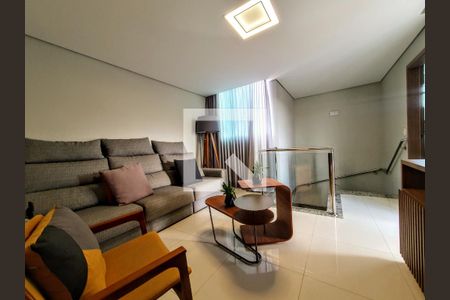 Sala de apartamento à venda com 3 quartos, 126m² em Itapoã, Belo Horizonte