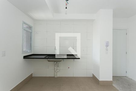 Cozinha de apartamento à venda com 1 quarto, 52m² em Vila Azevedo, São Paulo