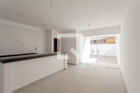 Sala de apartamento para alugar com 3 quartos, 80m² em Dona Clara, Belo Horizonte