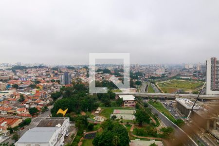 Sala - Vista de apartamento à venda com 3 quartos, 109m² em Jardim Aeroporto, São Paulo
