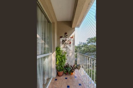 Varanda da Sala de apartamento à venda com 2 quartos, 73m² em Jardim Ampliação, São Paulo