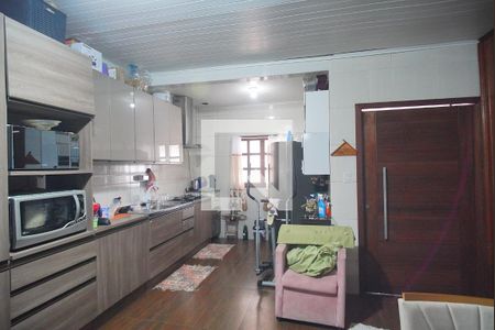 cozinha de casa à venda com 2 quartos, 150m² em Santo Afonso, Novo Hamburgo