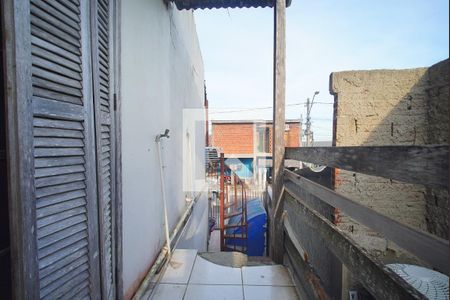 varanda do Quarto 1 de casa à venda com 1 quarto, 60m² em Santo Afonso, Novo Hamburgo