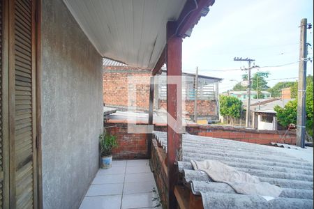 Varanda da Sala de casa à venda com 1 quarto, 60m² em Santo Afonso, Novo Hamburgo